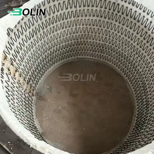 Gas fired pit furnaces